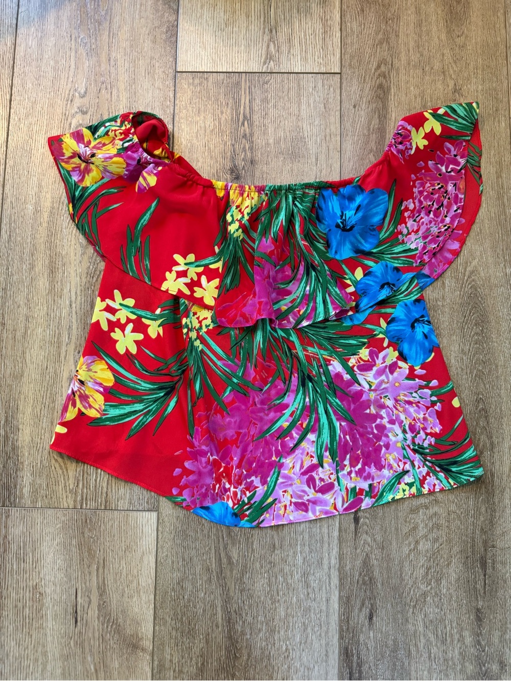 Show Me Your Mumu off-the-shoulder Chiquita Top - Size Small